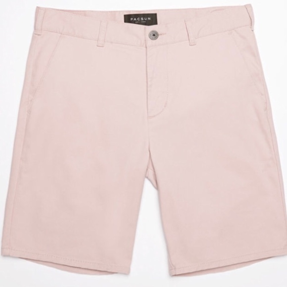 PacSun Blush Pink Shorts- Men NWT